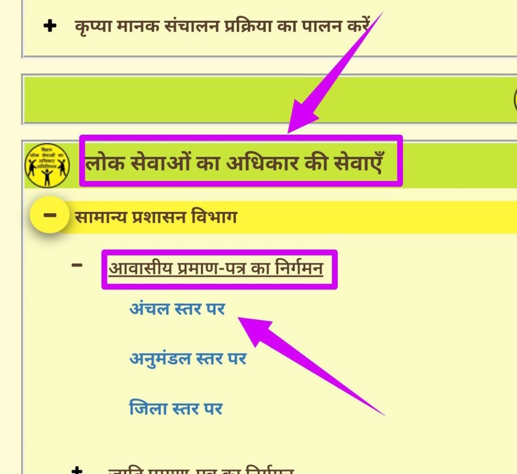 Niwas Praman Patra apply